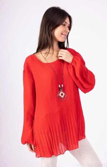 New Collection Sifonkipusero 45312 Pliseerattu tuotekuva 7