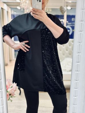 NEW COLLECTION New Collection CollegeMekko/Tunika Paljetti 30921