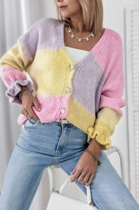 New Collection Neuletakki 101 Ruutu tuotekuva 7 New Collection Neuletakki 101 Ruutu tuotekuva 7