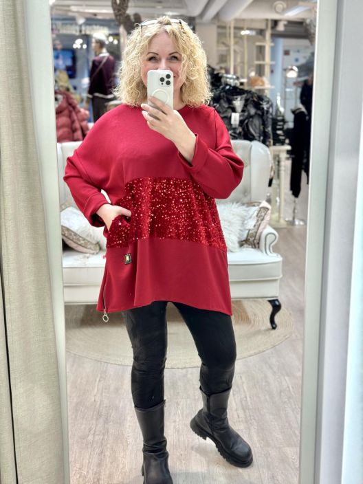 New Collection Tunika PaljettiCollege 2092 tuotekuva 5