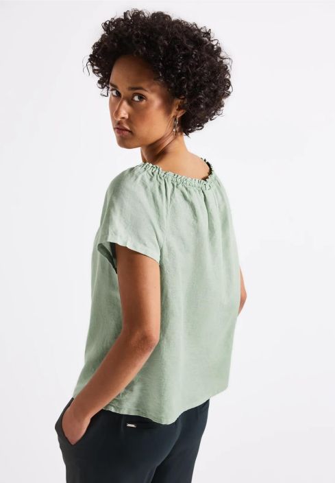 Street One PellavaPusero 345794 Soft Jade Green tuotekuva 1