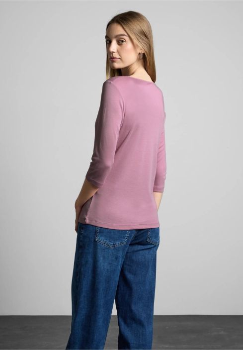 Street One T-Paita 317588 Sunrise Pink