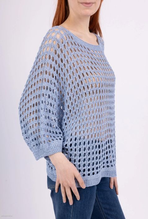New Collection Kimalle-VerkkoNeule Pusero 3652 tuotekuva 8