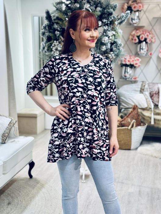 ZE-ZE TunikaPusero Corinna 500981 Pink Orchid tuotekuva 1