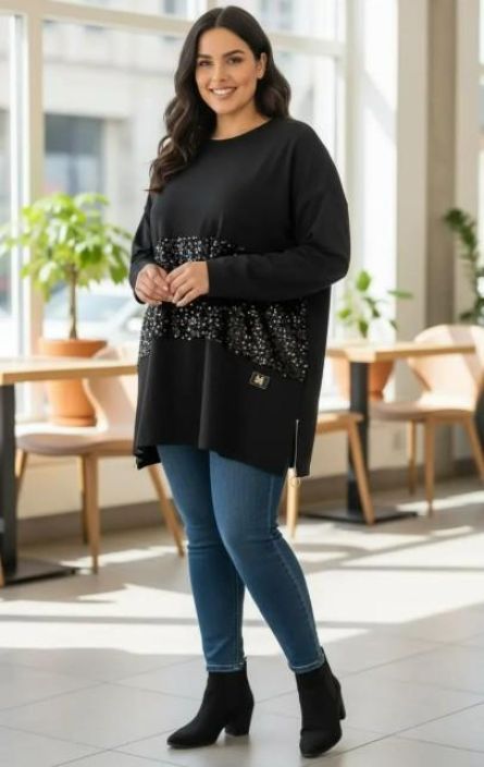 New Collection Tunika PaljettiCollege 2092 New Collection Tunika PaljettiCollege 2092