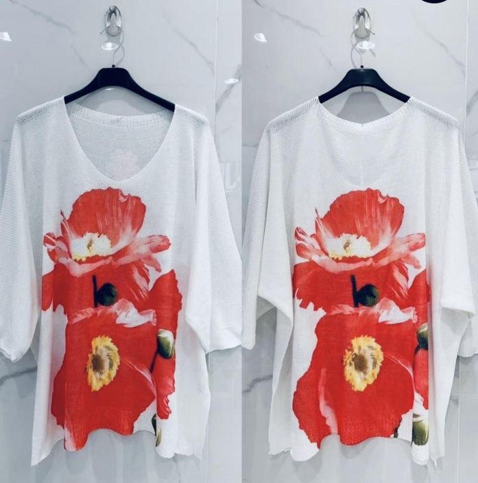 New Collection NeulePusero Kukka 181 tuotekuva 2