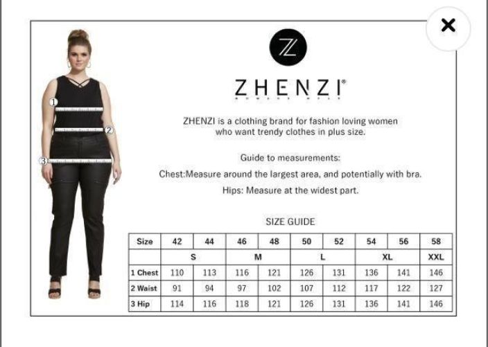 Zhenzi Housut Twist Fit Bengaline 2509156