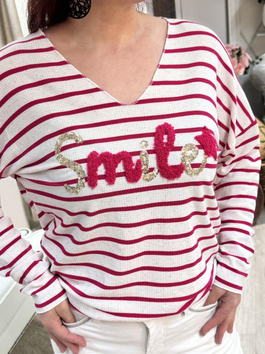 New Collection T-Paita Smile 80752 tuotekuva 2