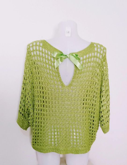 New Collection Kimalle-VerkkoNeule Pusero 3652 tuotekuva 11
