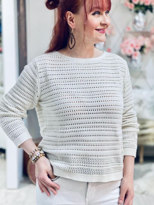 Street One PitsiNeulepusero 303820 Soft Beige tuotekuva 1 Street One PitsiNeulepusero 303820 Soft Beige tuotekuva 1