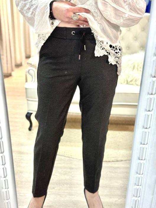 Street One Housut Bonny Melange 380134 Anthracite tuotekuva 4