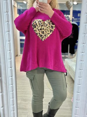 New Collection Neulepusero 60661 LeoSydän