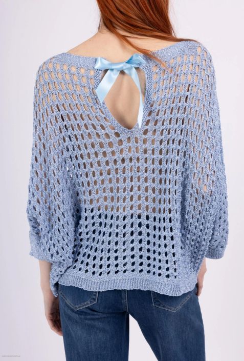 New Collection Kimalle-VerkkoNeule Pusero 3652 tuotekuva 6