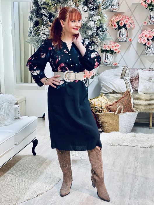 In Front Mekko Kaitlyn 16853 Black tuotekuva 2 In Front Mekko Kaitlyn 16853 Black tuotekuva 2