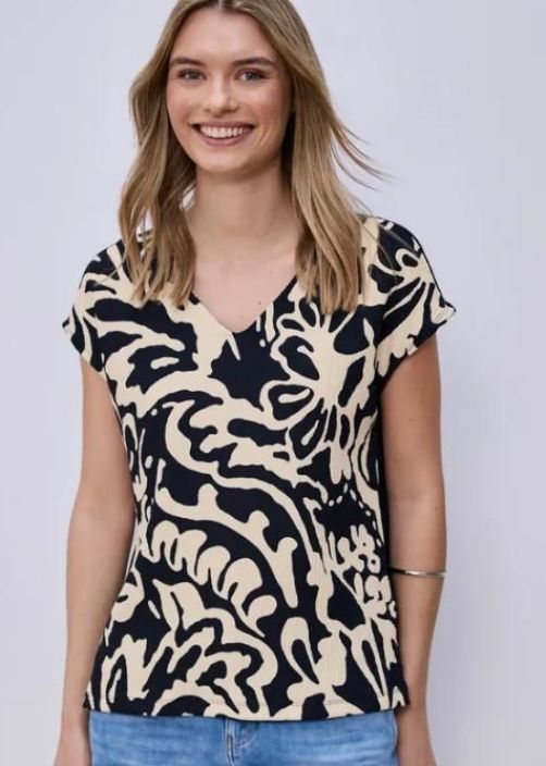 Street One T-Paita 324801 Jersey tuotekuva 2 Street One T-Paita 324801 Jersey tuotekuva 2