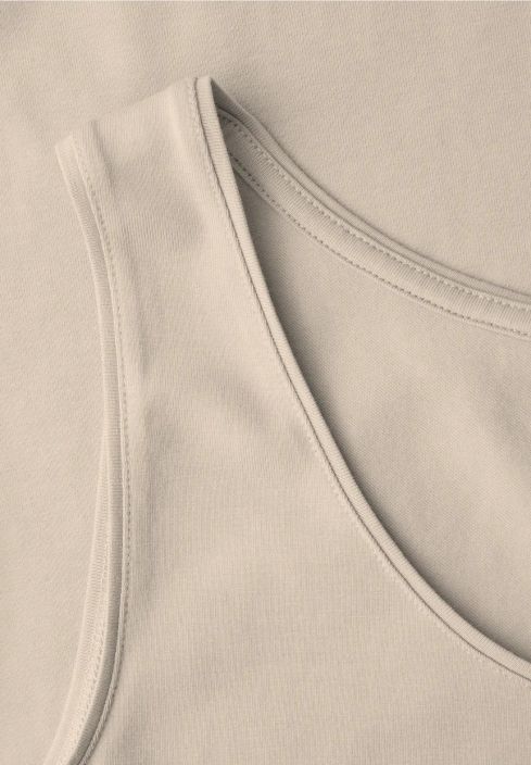 Street One TrikooToppi Anni 322896 Cotton Beige tuotekuva 5 Street One TrikooToppi Anni 322896 Cotton Beige tuotekuva 5