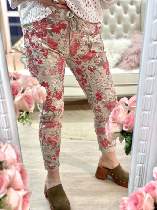 New Collection Joggerit 603 Flower tuotekuva 6