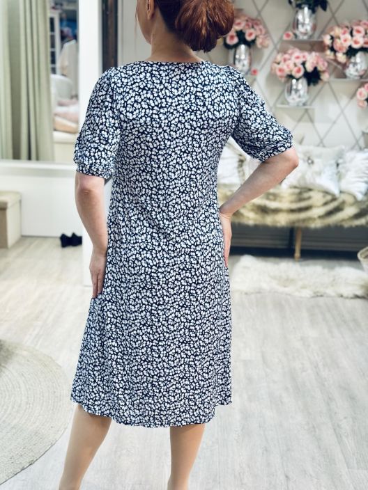 In Front Mekko Lucette 16748 Navy tuotekuva 3