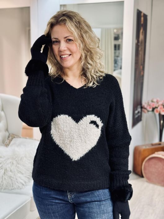 New Collection NeulePusero Sydän 6036 tuotekuva 4 New Collection NeulePusero Sydän 6036 tuotekuva 4