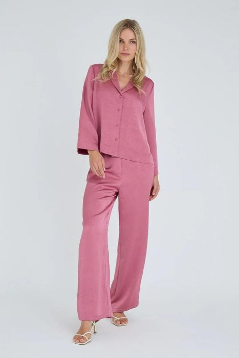 A-VIEW SatiiniPusero Carole 8081 Old Rose tuotekuva 1