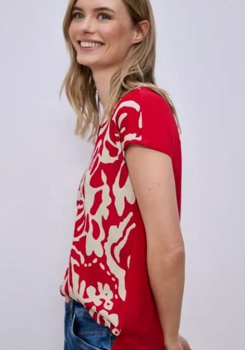 Street One T-Paita 324801 Jersey tuotekuva 4 Street One T-Paita 324801 Jersey tuotekuva 4