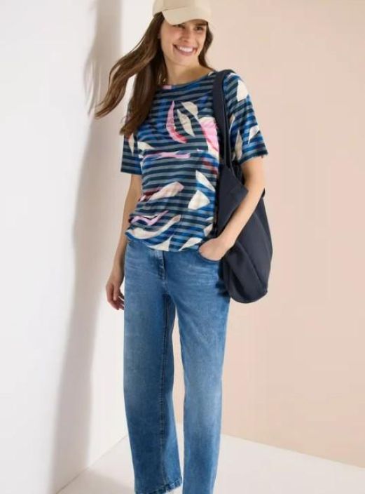 Cecil T-Paita Burnout 325033 tuotekuva 1