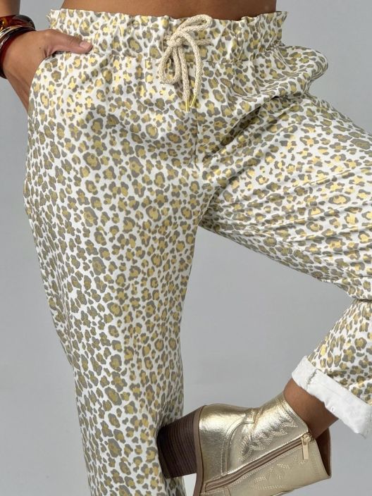 New Collection Joggerit Kulta-Leo tuotekuva 4