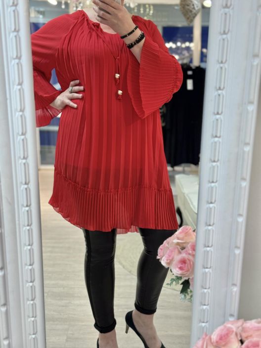 New Collection Sifonkimekko/Tunika 25952 Pliseerattu tuotekuva 6