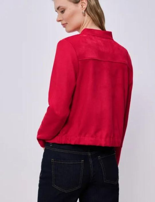 Street One Keinomokkajakku 212993 Salsa red tuotekuva 5