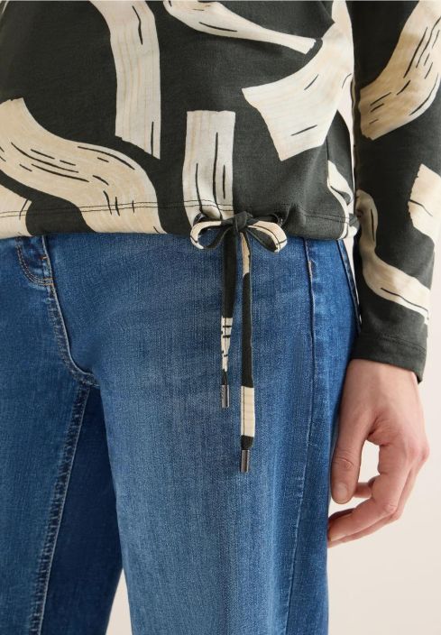 Cecil TrikooPaita 324408 Raw Khaki tuotekuva 3