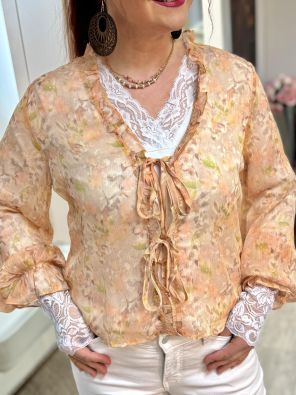 A-VIEW SifonkiJakku Flounce 4936 Sand-Peach