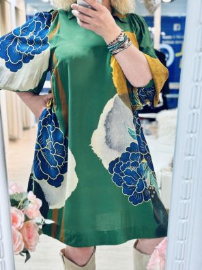 GOZZIP Gozzip Tunika/Mekko Camilla 256022 Green Print