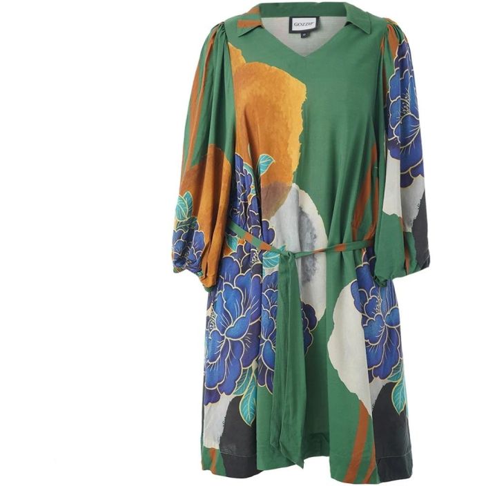 Gozzip Tunika/Mekko Camilla 256022 Green Print tuotekuva 8