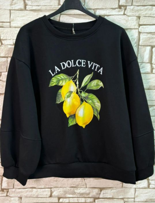 New Collection CollegePusero Oversize Lemon tuotekuva 13