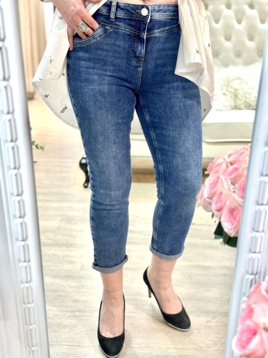 Street One Farkut Boyfriend Loose Fit 379525 Light Blue Wash tuotekuva 2