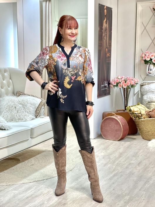 2B Pusero Rina 1021379 Black Flower tuotekuva 3