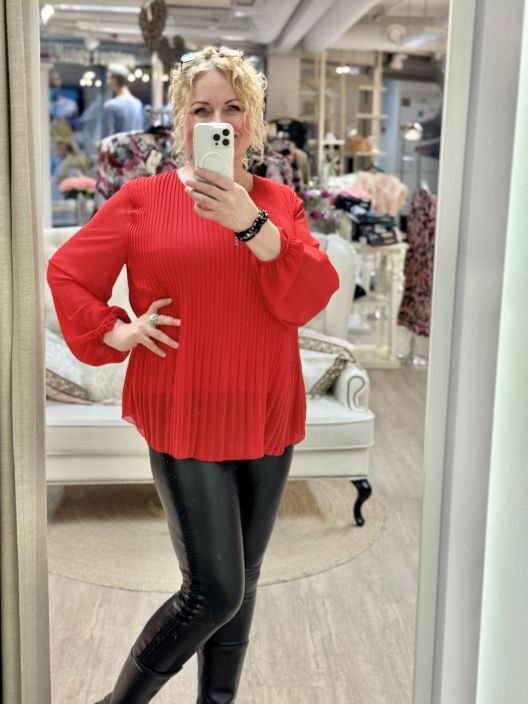 New Collection Sifonkipusero 45312 Pliseerattu tuotekuva 2