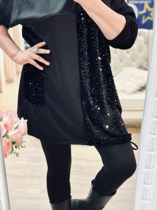 New Collection CollegeMekko/Tunika Paljetti 30921 tuotekuva 2