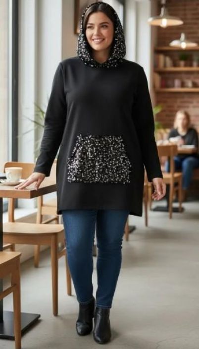 New Collection PaljettiHuppari 7292