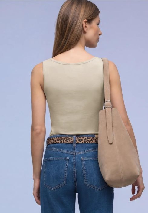 Street One TrikooToppi Anni 322896 Cotton Beige tuotekuva 2 Street One TrikooToppi Anni 322896 Cotton Beige tuotekuva 2