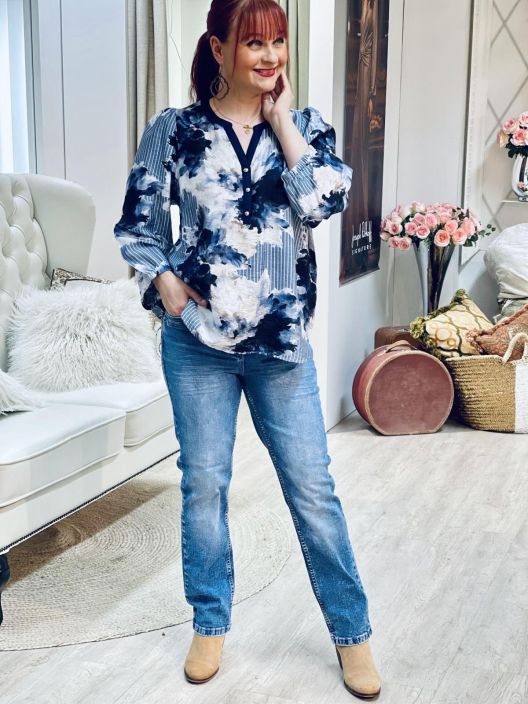 In Front Pusero Ofelia 16958 Blue tuotekuva 5