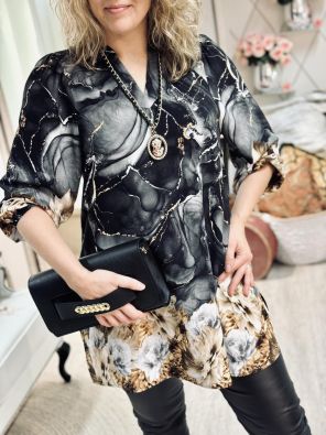 2-BIZ 2B Tunika Rim 1021381 Golden Black