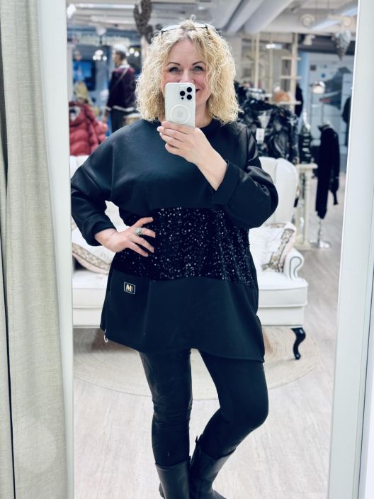 New Collection Tunika PaljettiCollege 2092 tuotekuva 3