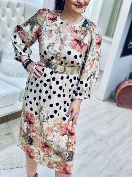 In Front Mekko Pauline 16943 Cream tuotekuva 2