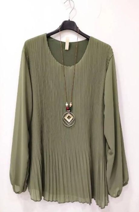 New Collection Sifonkipusero 45312 Pliseerattu tuotekuva 24