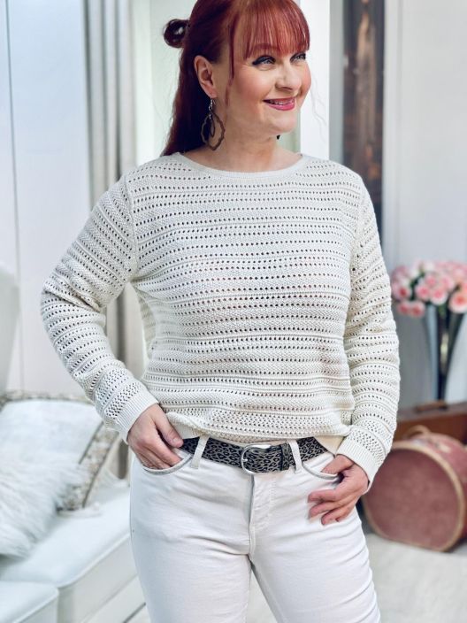 Street One PitsiNeulepusero 303820 Soft Beige tuotekuva 2 Street One PitsiNeulepusero 303820 Soft Beige tuotekuva 2