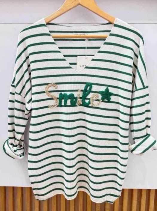 New Collection T-Paita Smile 80752 tuotekuva 11