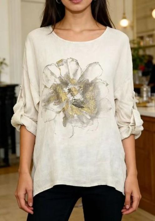 New Collection TunikaPusero KultaKukka 01622 tuotekuva 13 New Collection TunikaPusero KultaKukka 01622 tuotekuva 13