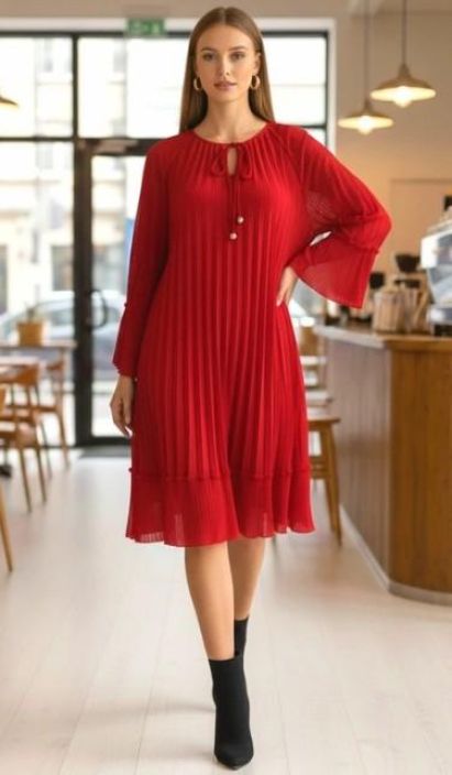 New Collection Sifonkimekko/Tunika 25952 Pliseerattu tuotekuva 11