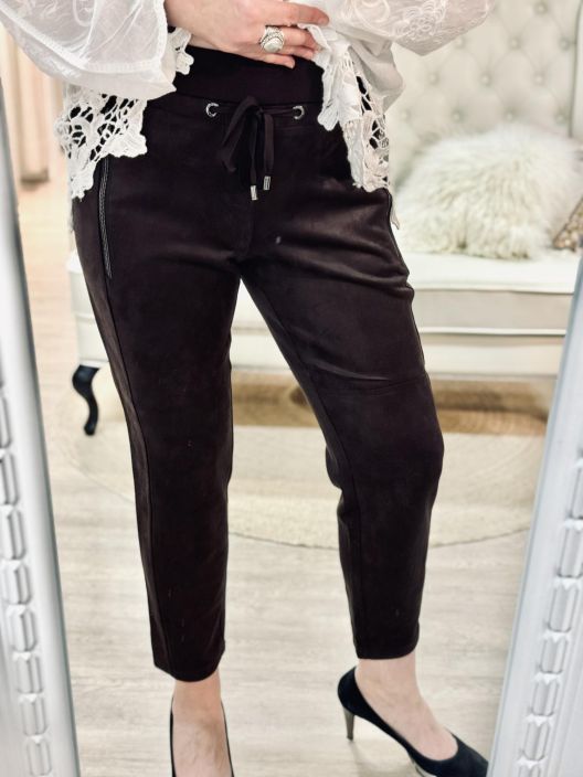 Street One KeinomokkaHousut Bonny Zip 379659 Deep Roast Brown tuotekuva 3